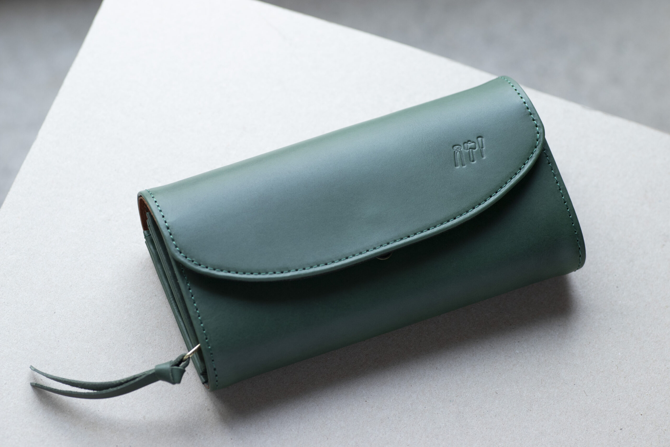 フラップ式ロングウォレット (アラバスタレザー)-img3