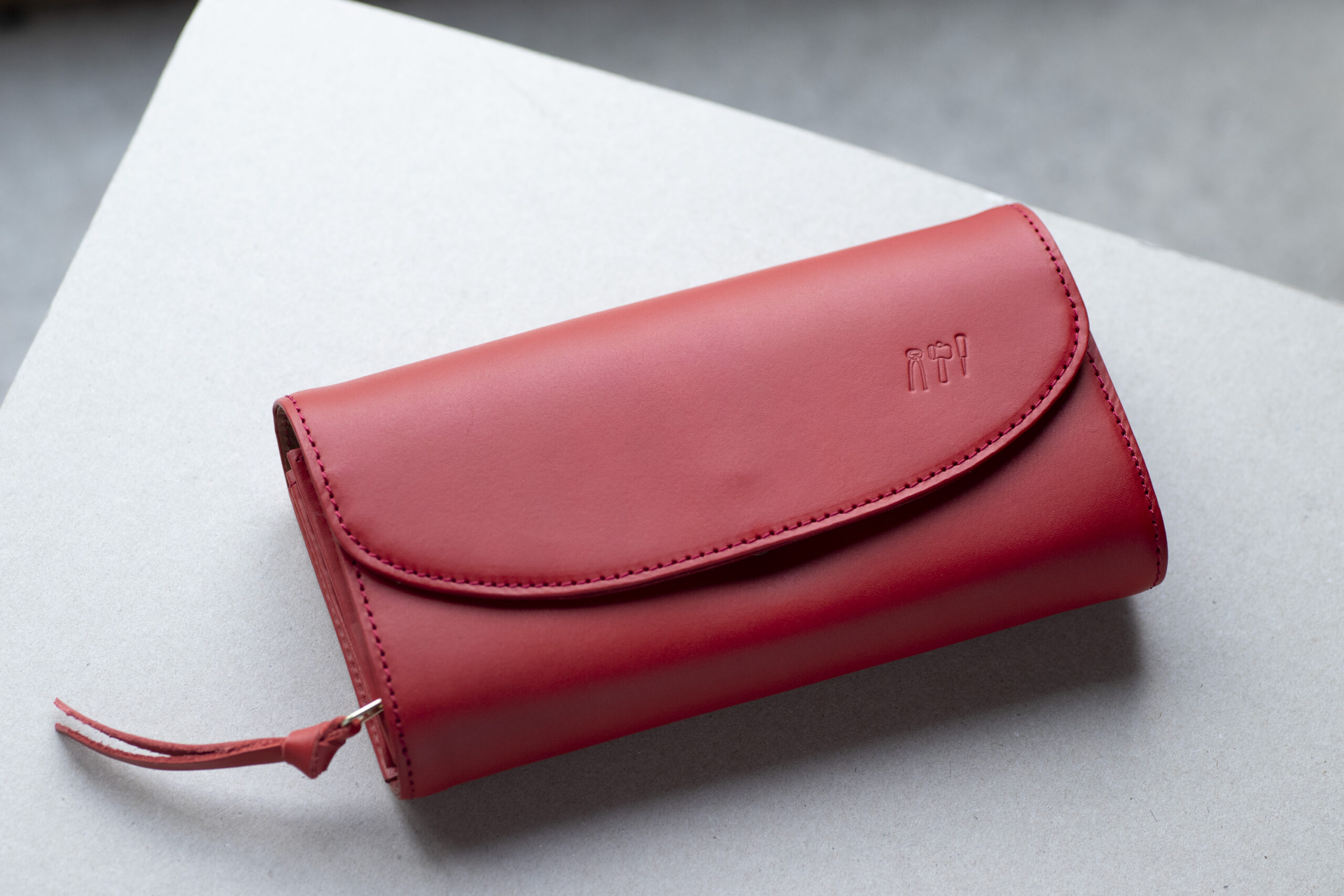 フラップ式ロングウォレット (アラバスタレザー)-aw-10hn