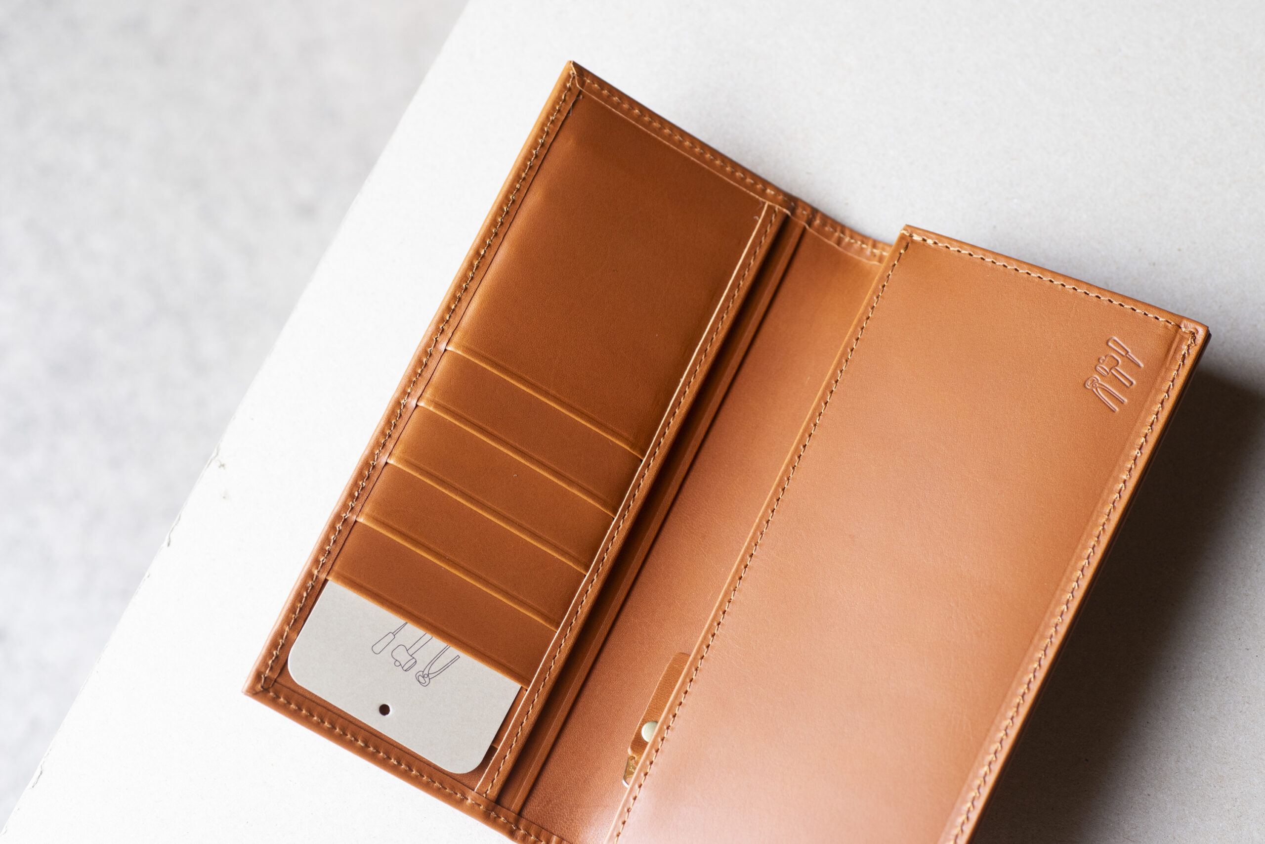 スリムロングウォレット (アラバスタレザー)-img6