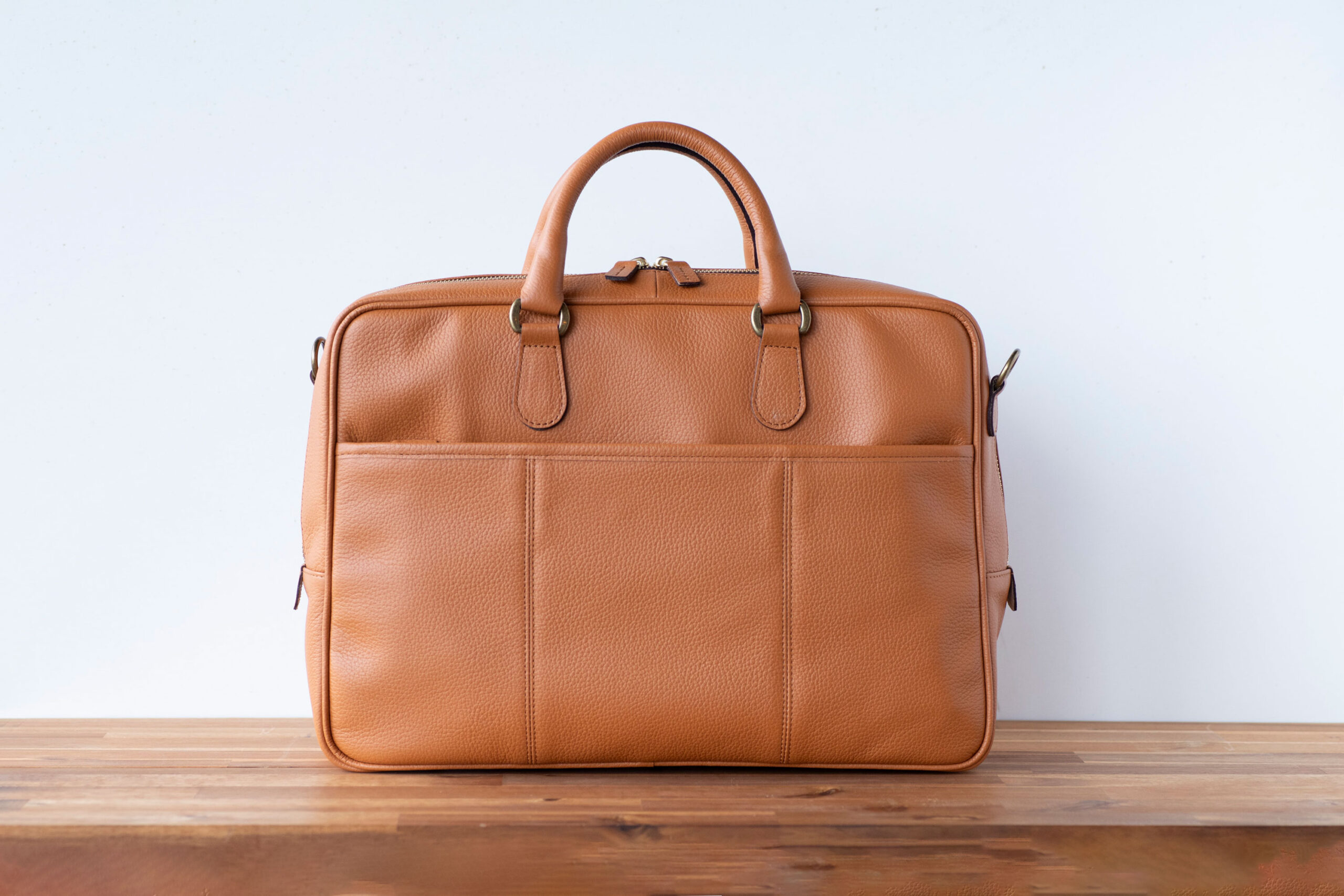 ビジネスバッグ (シュリンクレザー)-at-17ns