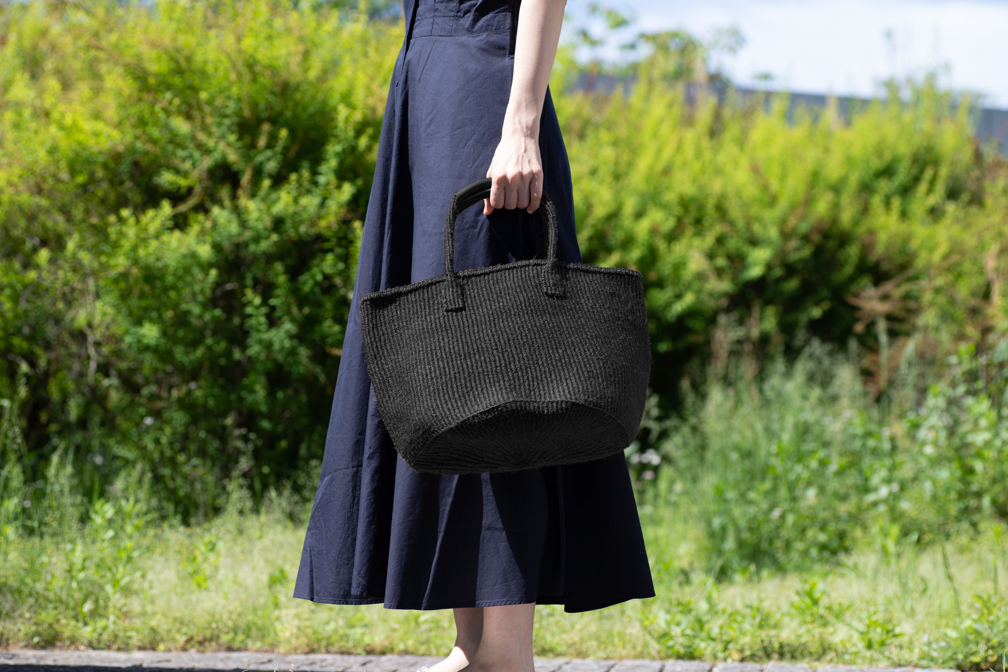 サイザルかごバッグ (帆布インナーバッグ付き)-img2