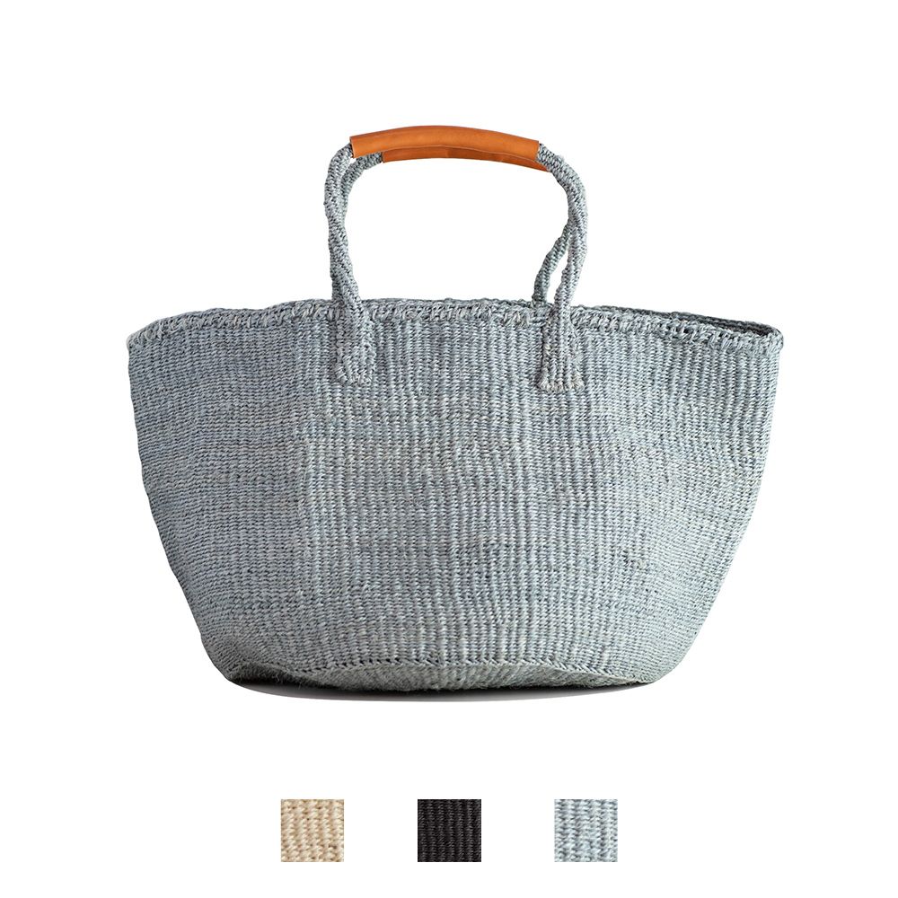 サイザルかごバッグ (帆布インナーバッグ付き)【ak-57si】