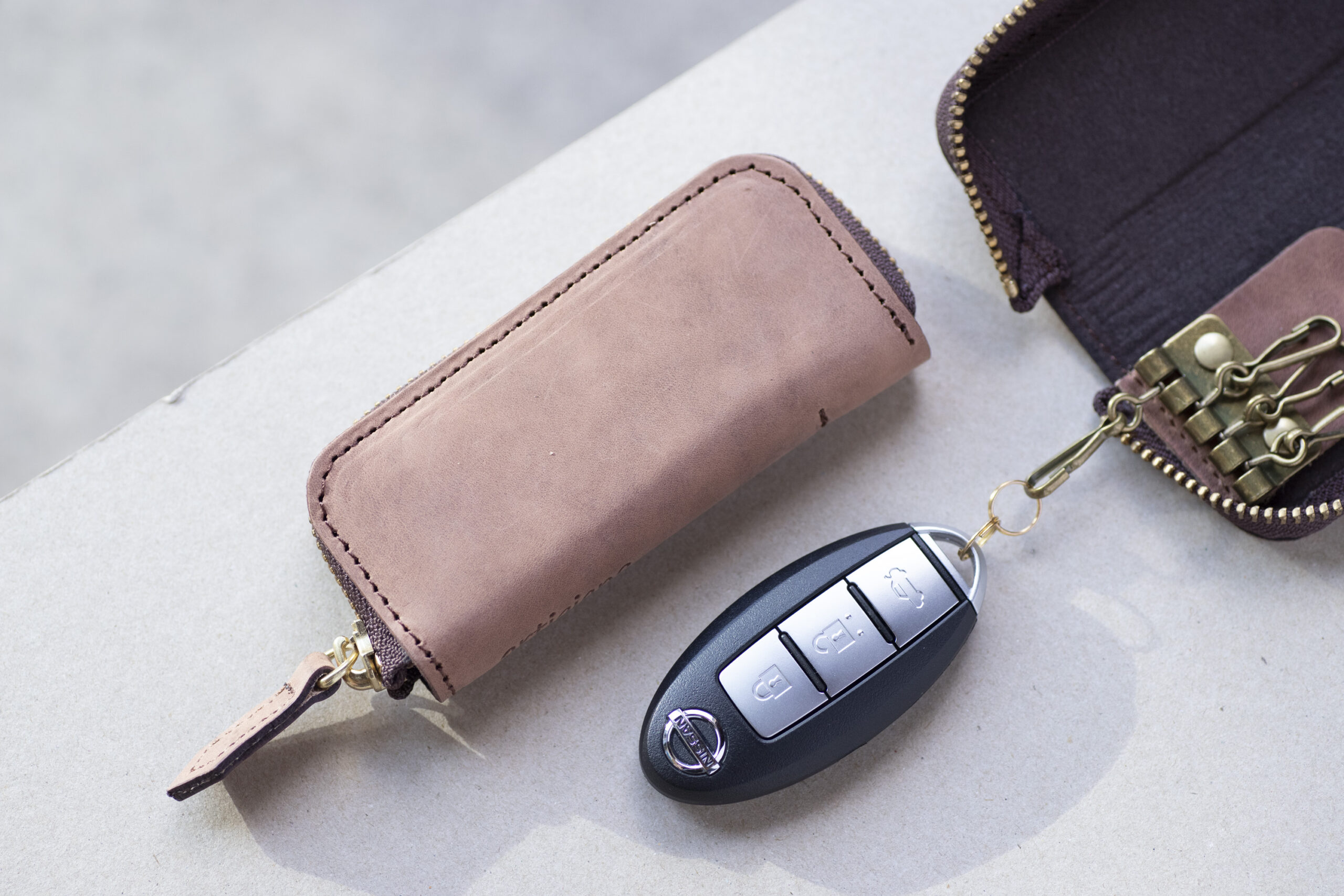 4連キーケース (プルアップレザー)-img2