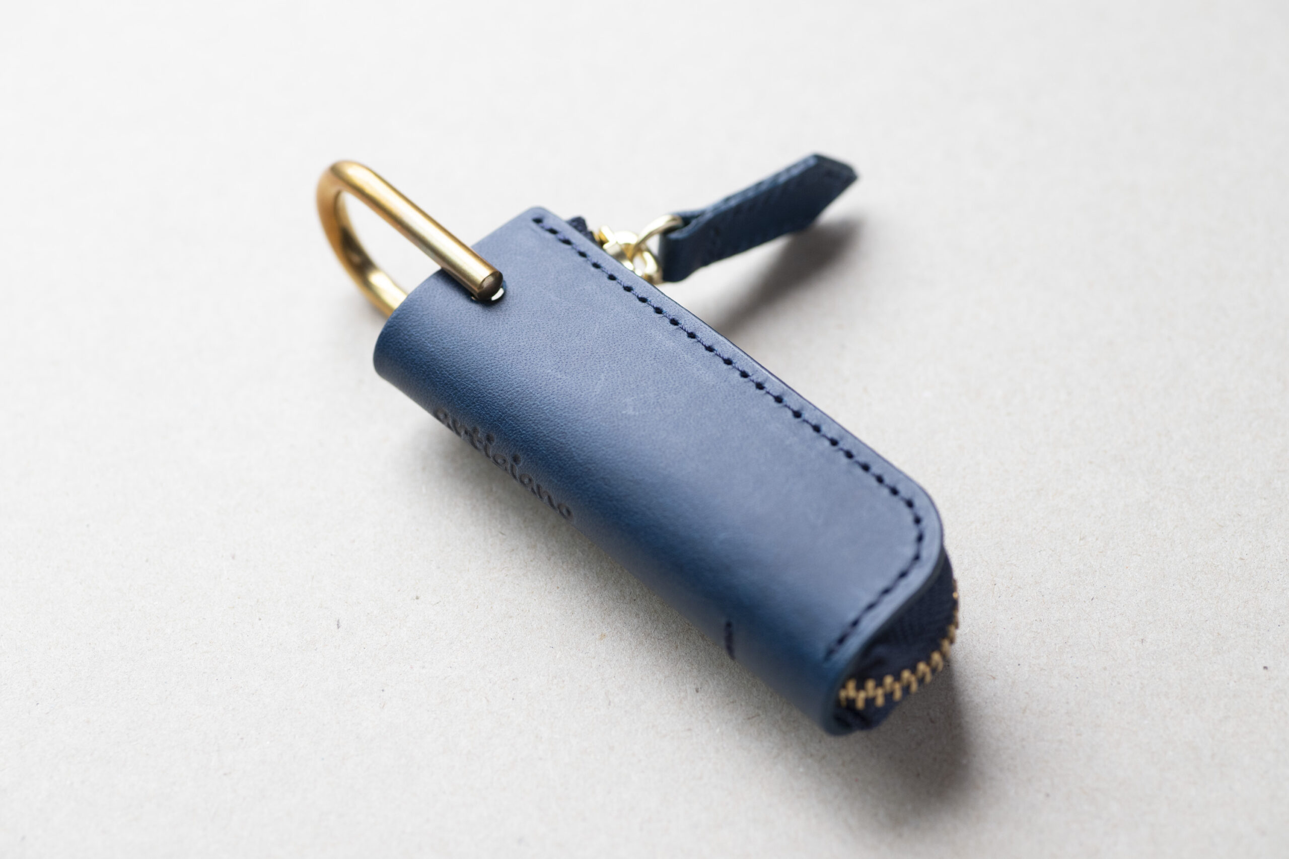 1本差しキーケース (イタリアンレザー)【apo-18bu】-img4