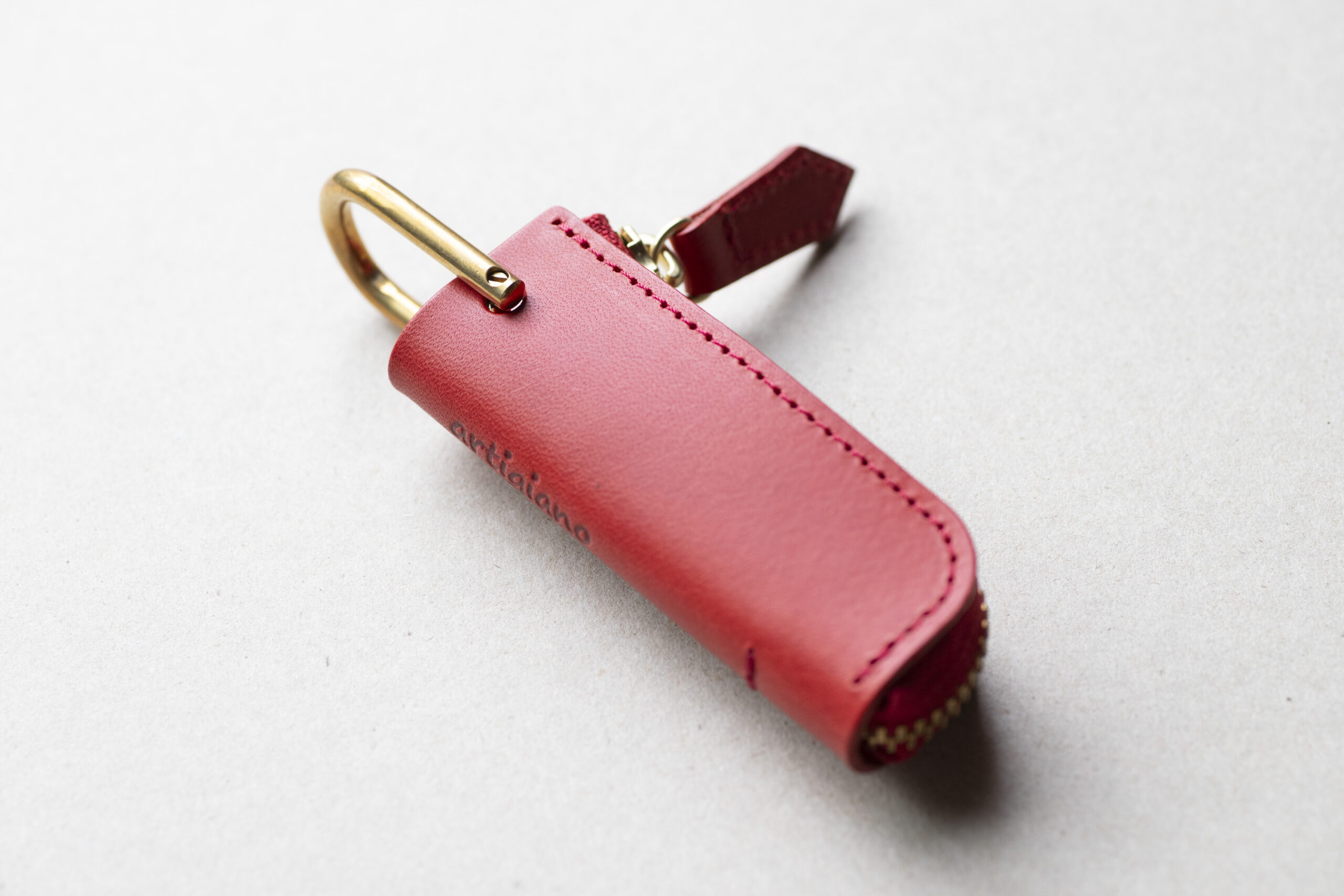 1本差しキーケース (イタリアンレザー)【apo-18bu】-apo-18bu