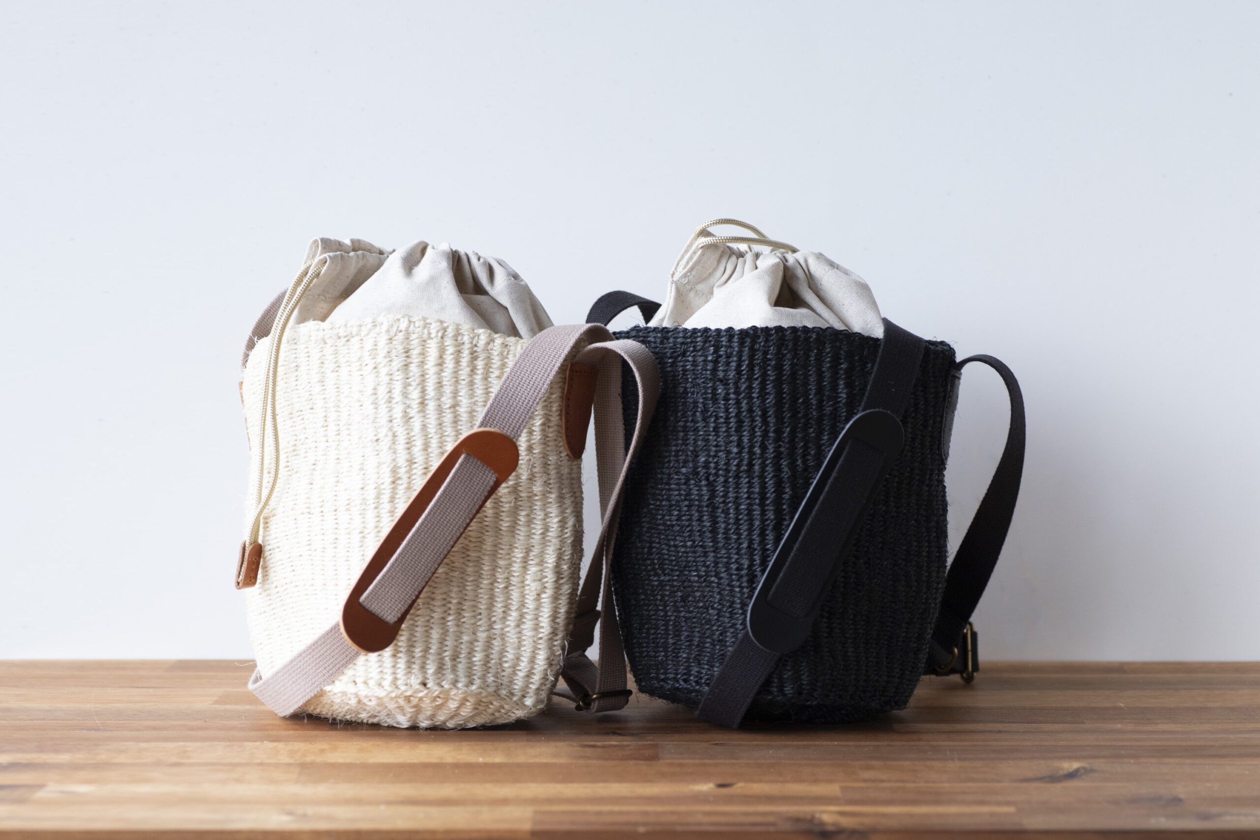 サイザルショルダーバッグ (インナーバッグ+肩当て付き) -img8